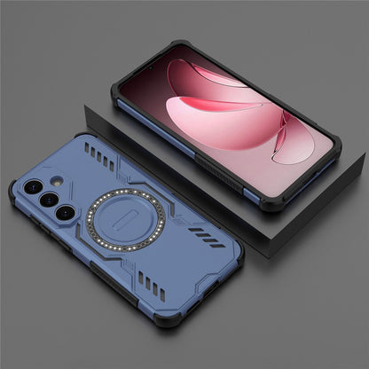 Custodia MagSafe per Samsung Galaxy S25+ S936, Techsuit, ArmorMag, Blu