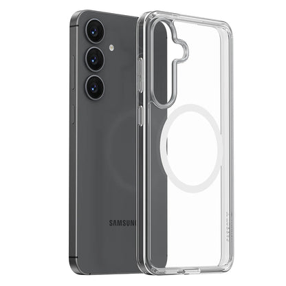 Custodia MagSafe per Samsung Galaxy S25+ S936, Torras, Guardian, Trasparente