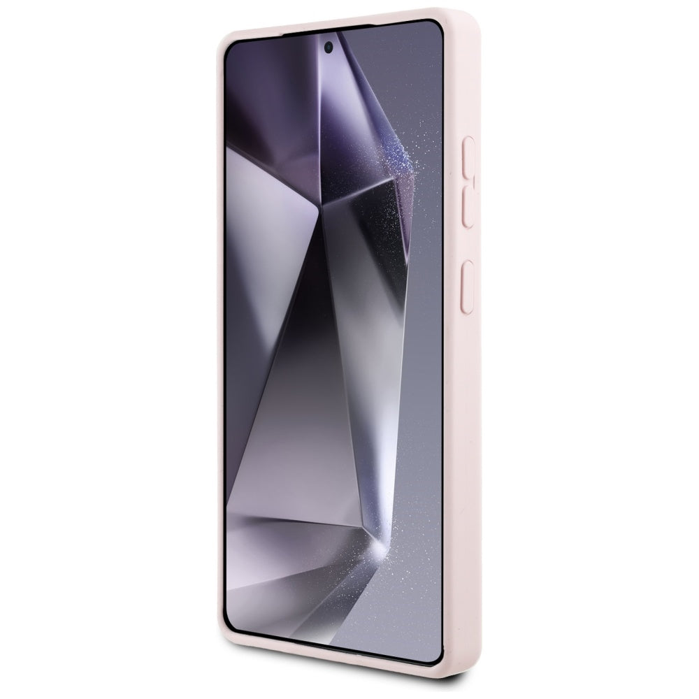 Custodia MagSafe per Samsung Galaxy S25 Ultra S938, Karl Lagerfeld, Silicone Graffiti, Rosa