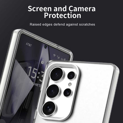 Custodia MagSafe per Samsung Galaxy S25 Ultra S938, Techsuit, CandyCase, Bianca