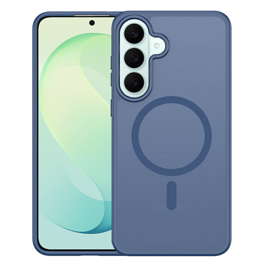 Cover MagSafe per Samsung Galaxy S26 FE S741 / S25 FE, DUX DUCIS, Yind, blu scuro