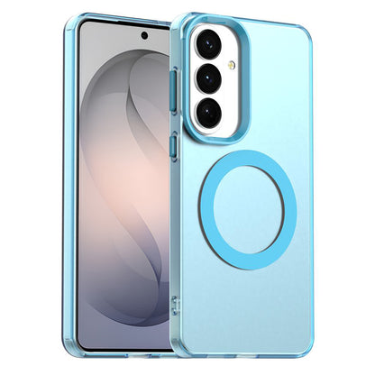 Custodia MagSafe per Samsung Galaxy S26 FE S741, Techsuit, CandyCase, Blu
