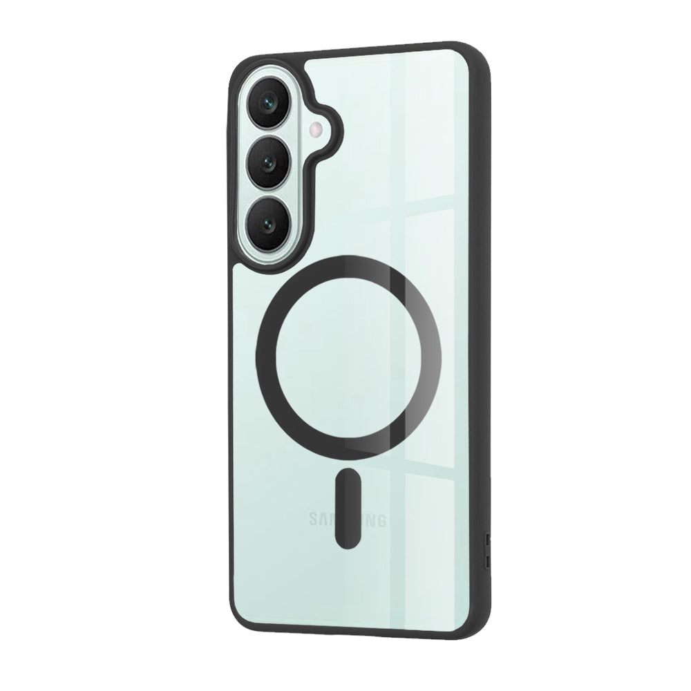 Custodia MagSafe per Samsung Galaxy S26 FE S741, Techsuit, Pro, nera