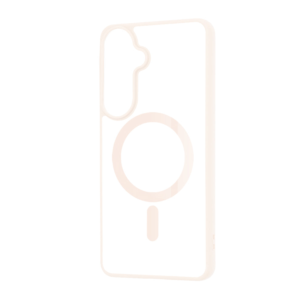 Custodia MagSafe per Samsung Galaxy S26 FE S741, Techsuit, Pro, rosa