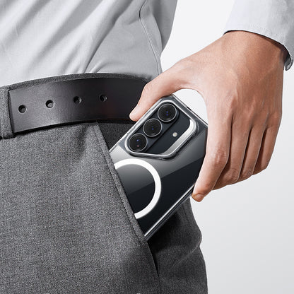 Custodia MagSafe per Samsung Galaxy S26 Plus, ESR, Classic Hybrid Kickstand, Trasparente