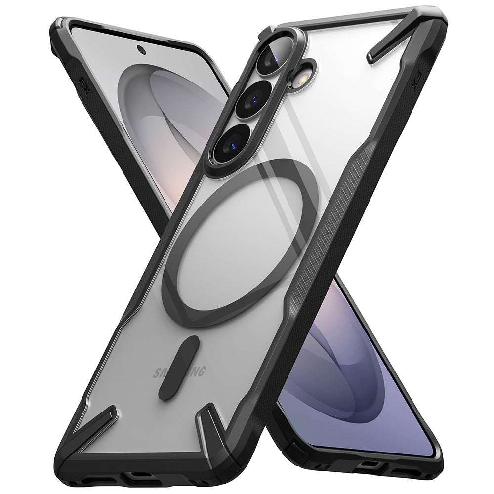 Custodia MagSafe per Samsung Galaxy S26 Plus, Ringke, Fusion X, Nera