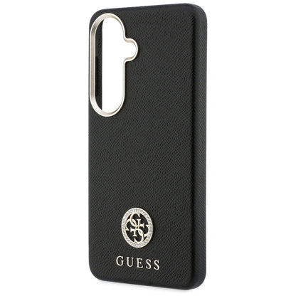 Custodia MagSafe per Samsung Galaxy S26 Plus S947, Guess, Rhinestone Round Logo, Nera