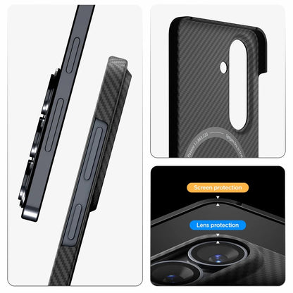 Custodia MagSafe per Samsung Galaxy S26 Plus S947, Spigen, Air Skin, Nera ACS11048