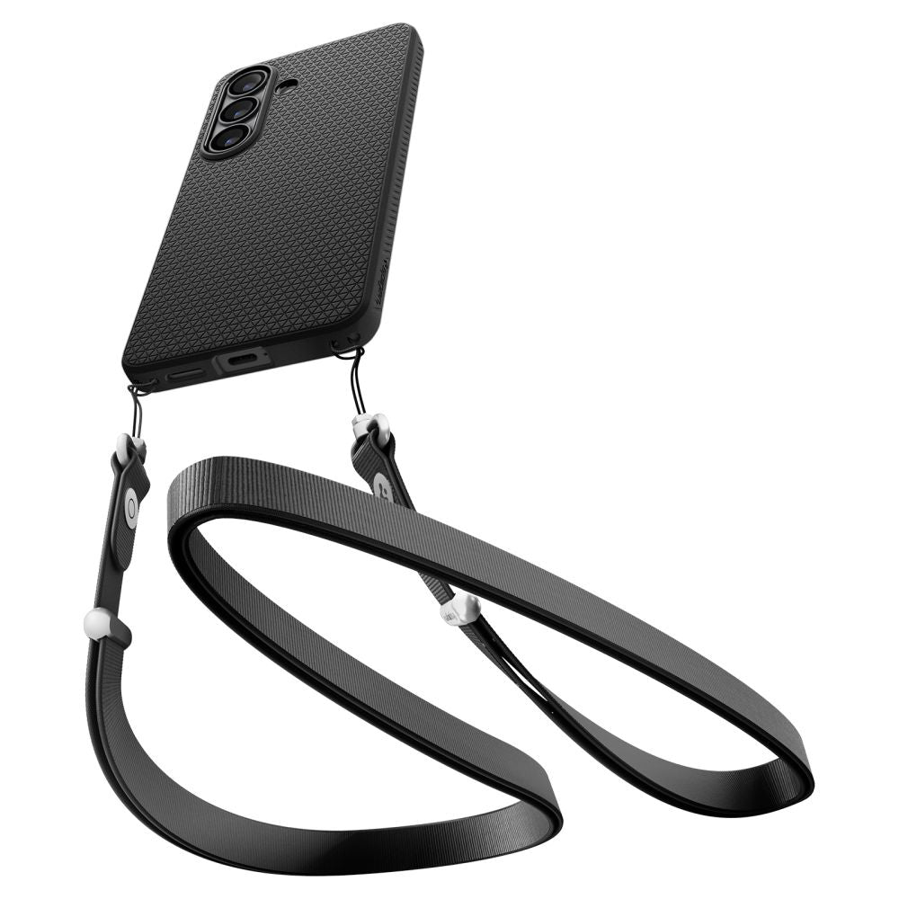 Custodia MagSafe per Samsung Galaxy S26 Plus S947, Spigen, Liquid Air, Nera Opaca ACS10704