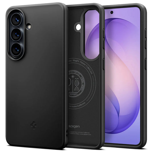 MagSafe Case for Samsung Galaxy S26 Plus S947, Spigen, Thin Fit, Black ACS11395