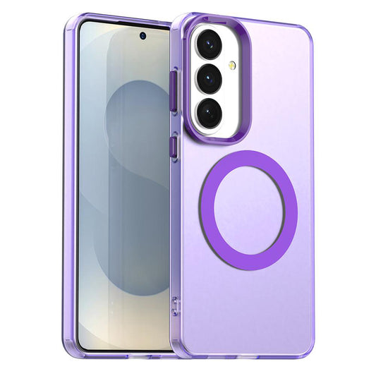 Custodia MagSafe per Samsung Galaxy S26 Plus, Techsuit, CandyCase, Viola