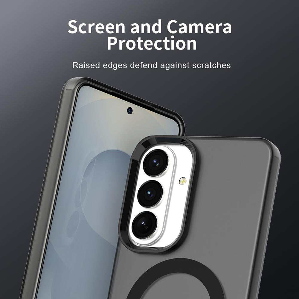 Custodia MagSafe per Samsung Galaxy S26 Plus, Techsuit, CandyCase, Nera