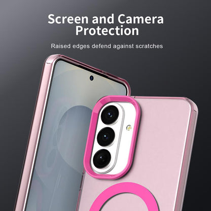 Custodia MagSafe per Samsung Galaxy S26 Plus, Techsuit, CandyCase, Rosa