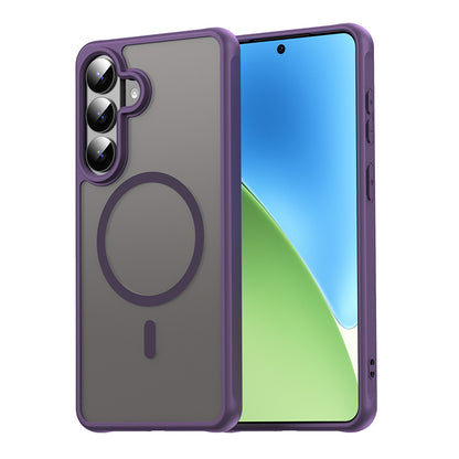 Custodia MagSafe per Samsung Galaxy S26 Plus, Techsuit, HaloFrost II, Viola