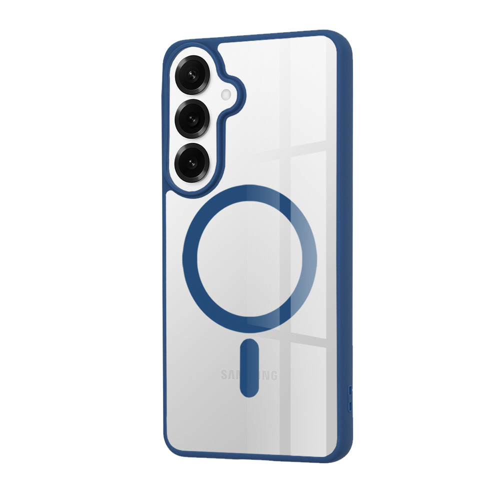 Custodia MagSafe per Samsung Galaxy S26 Plus, Techsuit, Pro, Blu