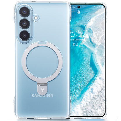 Custodia MagSafe per Samsung Galaxy S26 Plus, Torras, Ostand Slim, Trasparente