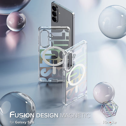 MagSafe Case for Samsung Galaxy S26, Ringke, Fusion Seoul, Transparent