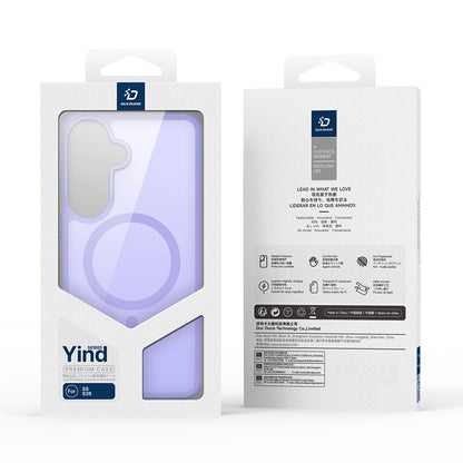 Cover MagSafe per Samsung Galaxy S26 S942, DUX DUCIS, Yind, Viola Chiaro