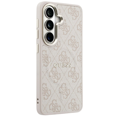 MagSafe Case for Samsung Galaxy S26 S942, Guess, 4G Embossed Ring, Pink