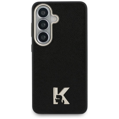 Custodia MagSafe per Samsung Galaxy S26 S942, Karl Lagerfeld, Karl Head Logo, Nera
