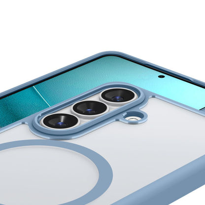 Custodia MagSafe per Samsung Galaxy S26 S942, Spigen, Ultra Hybrid, Blu ACS11219