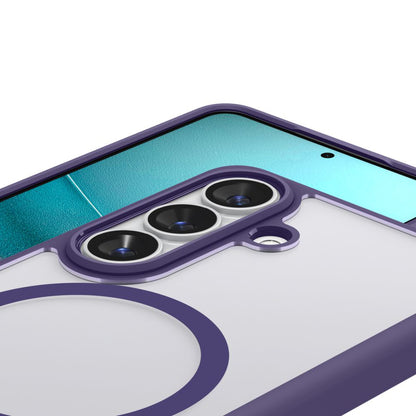 Custodia MagSafe per Samsung Galaxy S26 S942, Spigen, Ultra Hybrid, Viola Scuro ACS11220