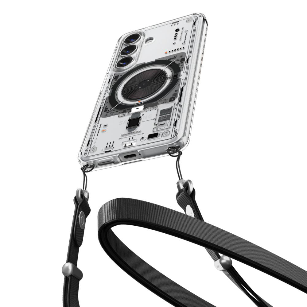 Custodia MagSafe per Samsung Galaxy S26 S942, Spigen, Ultra Hybrid Neo One, Trasparente ACS11218