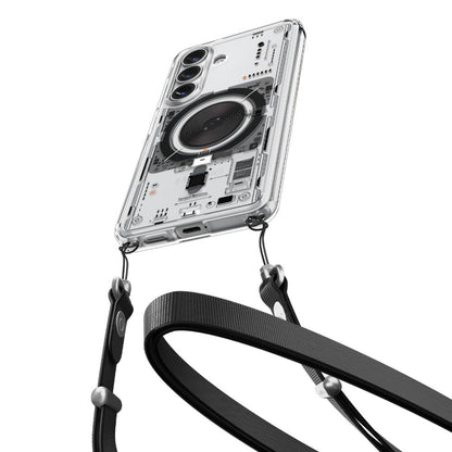 Custodia MagSafe per Samsung Galaxy S26 S942, Spigen, Ultra Hybrid Neo One, Trasparente ACS11218