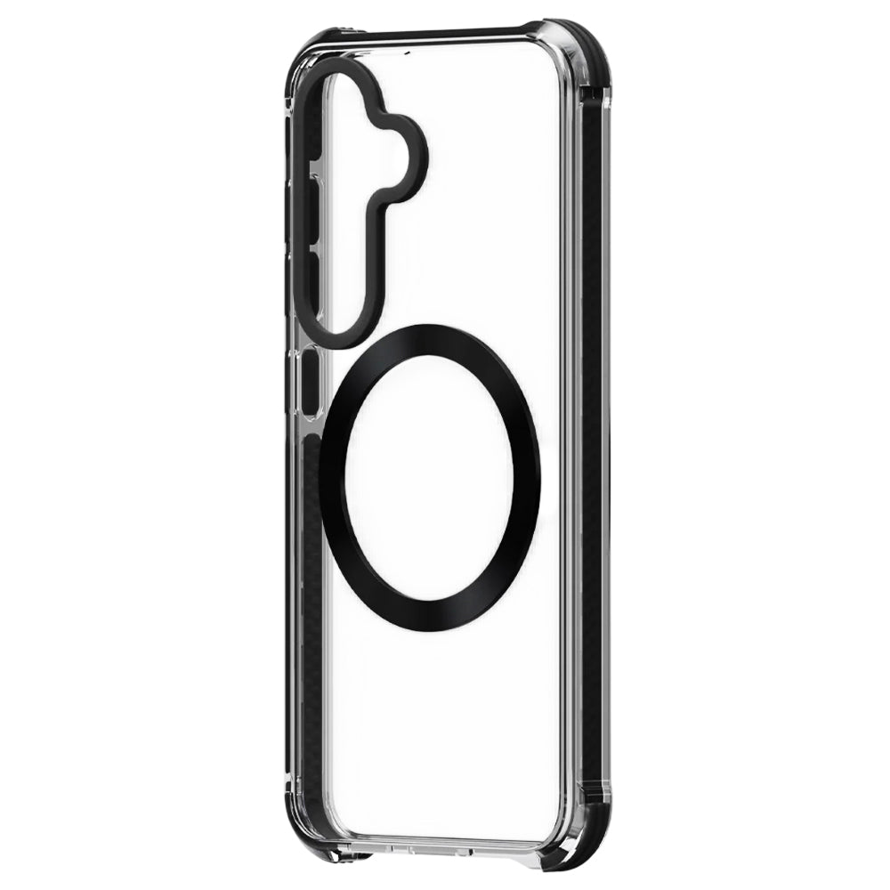 Custodia MagSafe per Samsung Galaxy S26 S942, UNIQ, Combat MagClick, Nera