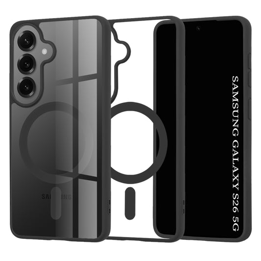 Custodia MagSafe per Samsung Galaxy S26, Techsuit, Pro, Nera