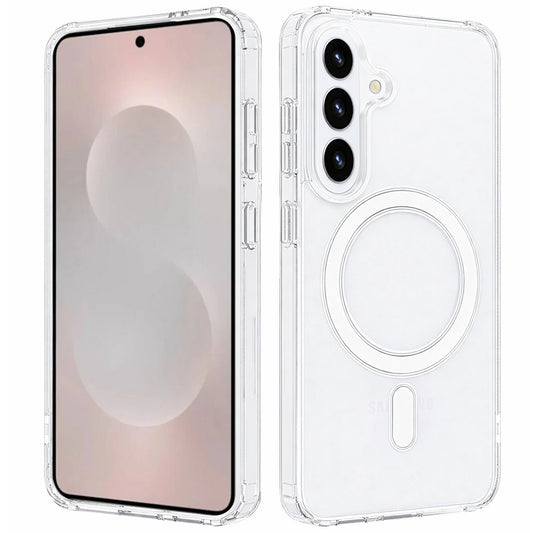 Custodia MagSafe per Samsung Galaxy S26, Techsuit, Pro, Trasparente