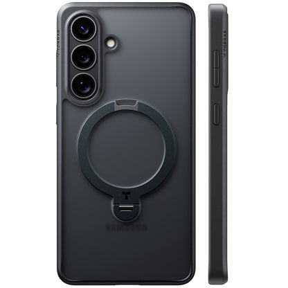 Custodia MagSafe per Samsung Galaxy S26, Torras, Ostand Spin, Nera