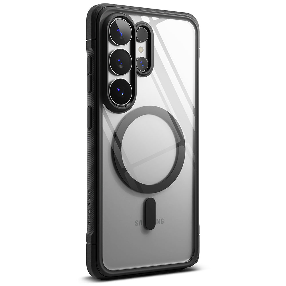 Custodia MagSafe per Samsung Galaxy S26 Ultra, Ringke, Fusion Bold, Nera