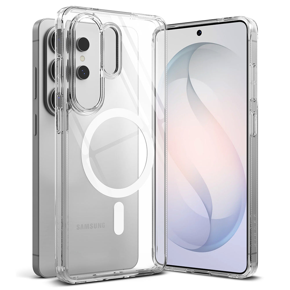 Custodia MagSafe per Samsung Galaxy S26 Ultra, Ringke, Fusion, Trasparente