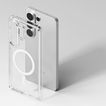 Custodia MagSafe per Samsung Galaxy S26 Ultra, Ringke, Fusion, Trasparente