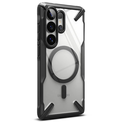 Custodia MagSafe per Samsung Galaxy S26 Ultra, Ringke, Fusion X, Nera