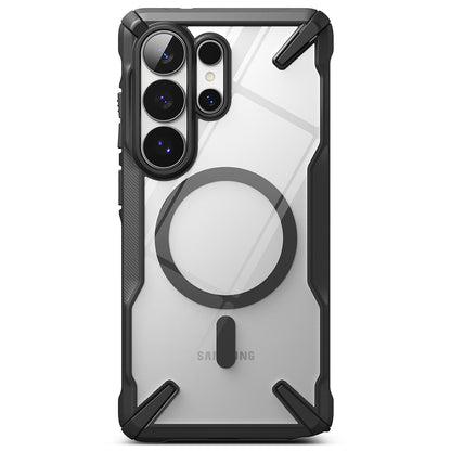 Custodia MagSafe per Samsung Galaxy S26 Ultra, Ringke, Fusion X, Nera