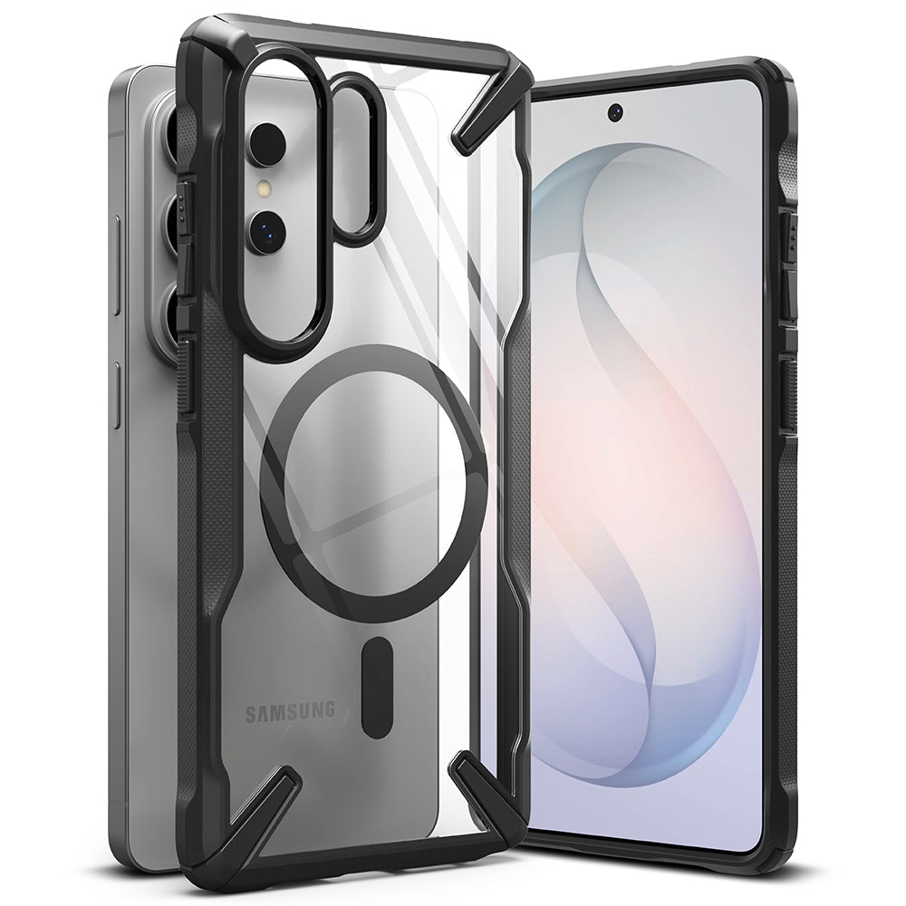 Custodia MagSafe per Samsung Galaxy S26 Ultra, Ringke, Fusion X, Nera