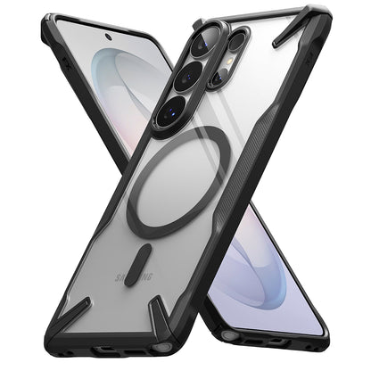 Custodia MagSafe per Samsung Galaxy S26 Ultra, Ringke, Fusion X, Nera