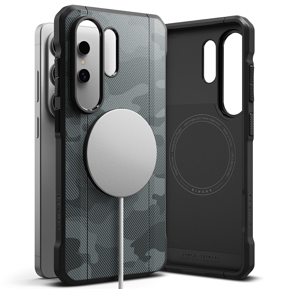 Custodia MagSafe per Samsung Galaxy S26 Ultra, Ringke, Onyx Alpha, Camuffamento