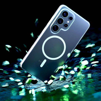 Custodia MagSafe per Samsung Galaxy S26 Ultra S948, 3MK, Clear MagCase, Trasparente