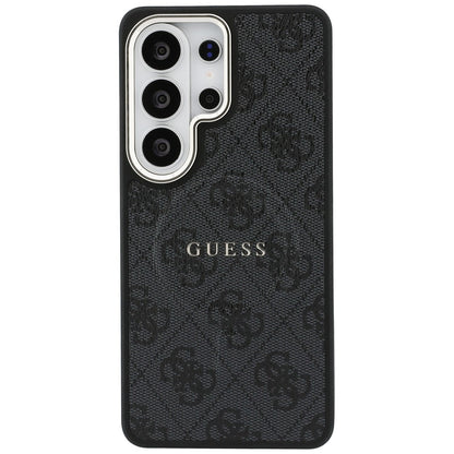 Custodia MagSafe per Samsung Galaxy S26 Ultra S948, Guess, 4G Embossed Ring, Nera