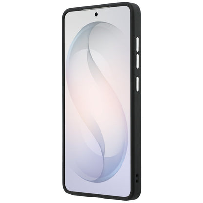 Custodia MagSafe per Samsung Galaxy S26 Ultra S948, Guess, Fixed Glitter Triangle Logo, Nera