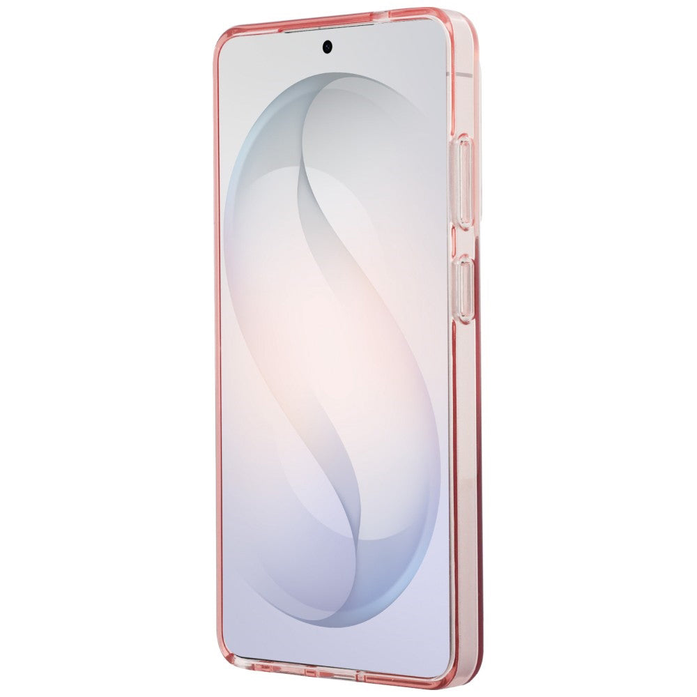 Custodia MagSafe per Samsung Galaxy S26 Ultra S948, Guess, IML Gradient Triangle Logo, Rosa