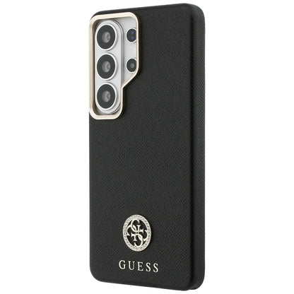 Custodia MagSafe per Samsung Galaxy S26 Ultra S948, Guess, Rhinestone Round Logo, Nera