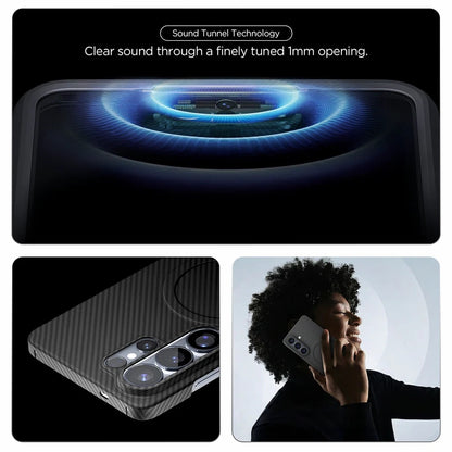 Custodia MagSafe per Samsung Galaxy S26 Ultra S948, Spigen, Air Skin, Nera ACS11029