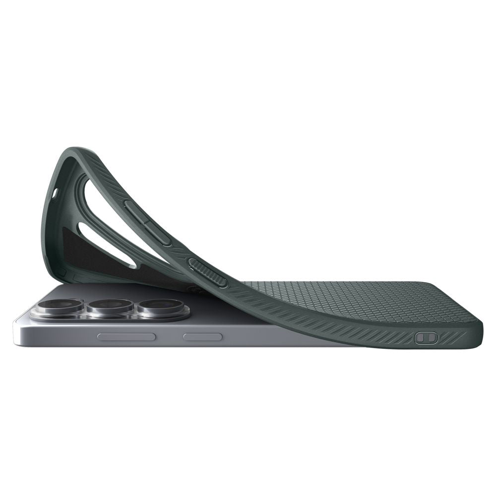Custodia MagSafe per Samsung Galaxy S26 Ultra S948, Spigen, Liquid Air, Verde ACS10676