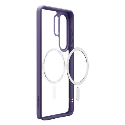Custodia MagSafe per Samsung Galaxy S26 Ultra S948, Spigen, Ultra Hybrid, Viola Scuro ACS11208