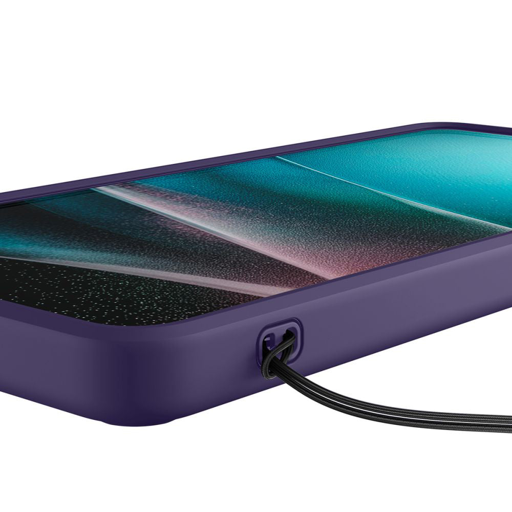 Custodia MagSafe per Samsung Galaxy S26 Ultra S948, Spigen, Ultra Hybrid, Viola Scuro ACS11208