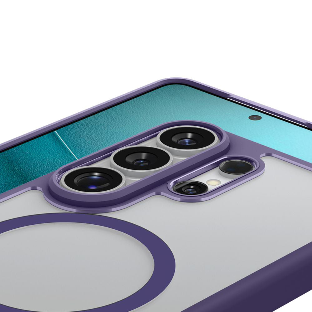 Custodia MagSafe per Samsung Galaxy S26 Ultra S948, Spigen, Ultra Hybrid, Viola Scuro ACS11208